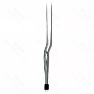 Rhoton-Type Bay Bipol Forceps, Ti insltd, rnd hndl, 10.5″, 1.5mm – surgivalley (S01-78-00-1426)