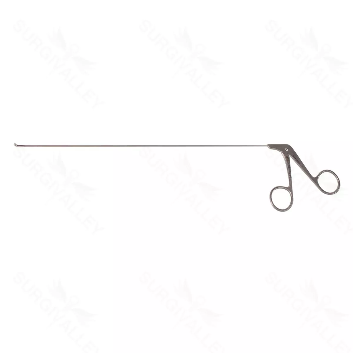 Micro Subglottic Forceps angled up cups 28 cm