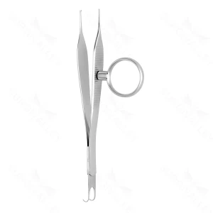 4″ Double Hook Forceps swivel thumb – surgivalley (S01-78-00-1493)