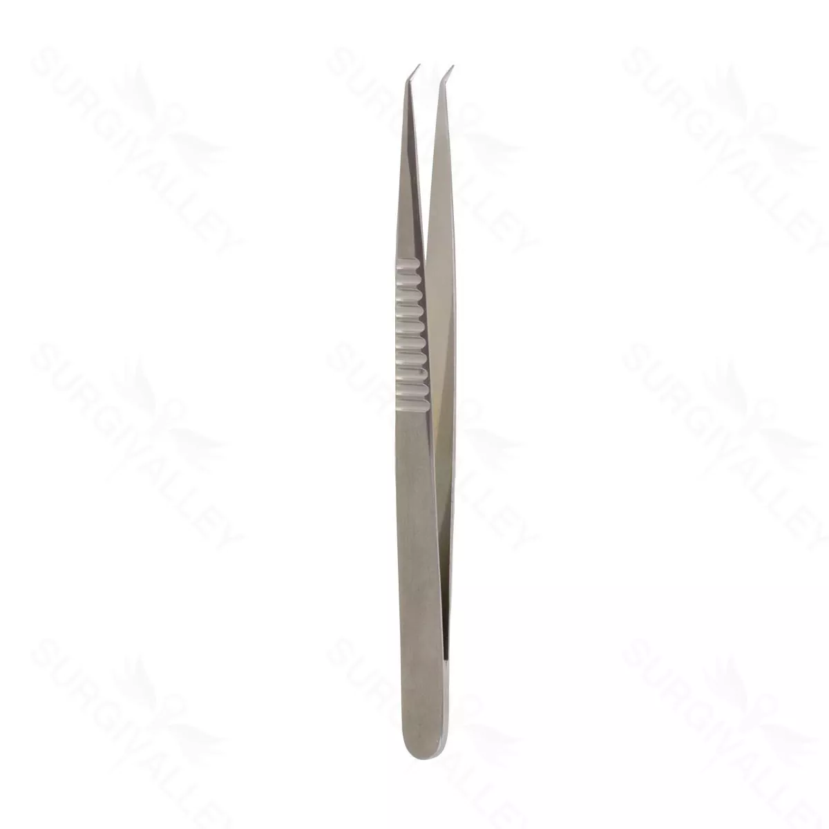 Micro Jeweler Forceps – .3mm tips ang 40 deg 9mm hndl 5 1/4″