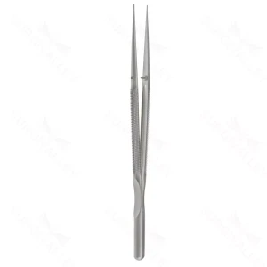 18cm Pierse Forceps – rnd hndl 8mm dia. .3mm tips – surgivalley (S01-78-00-1540)