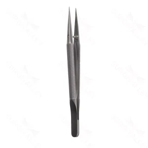 Micro Forceps, 8mm dia rnd hndl, straight tip, 4 3/4″ – surgivalley (S01-78-00-1542)