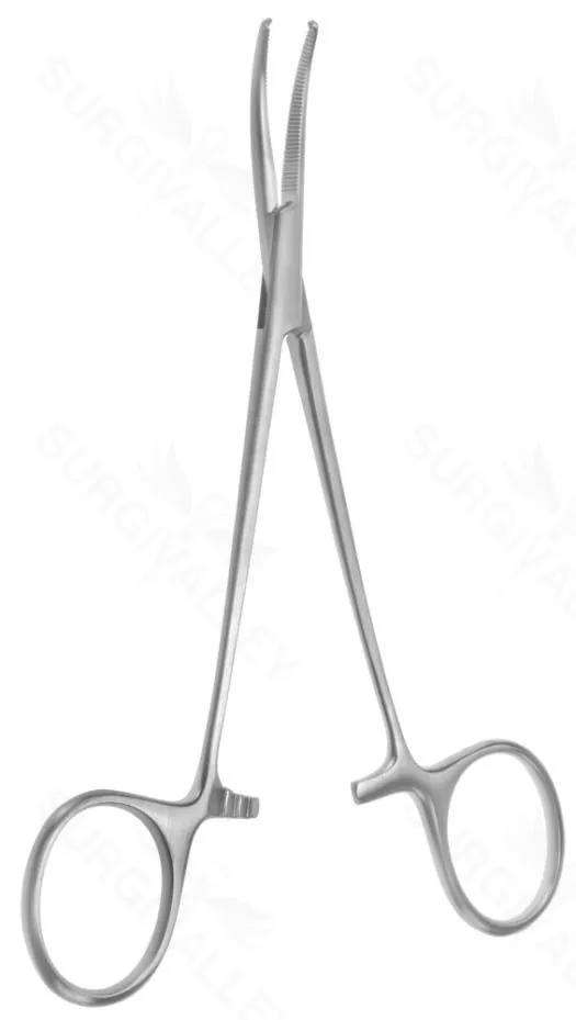 5 1/2″ Vascular Forceps – cvd jaw 1×2 tth