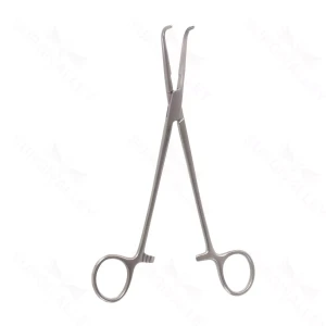 7 1/2″ Mixter Rt Ang Clmp Forceps – long serr – surgivalley (S01-78-00-351)