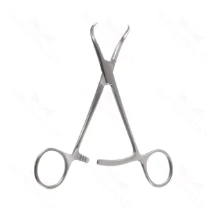 5″ Bone Reduction Forceps Serrated Curved – surgivalley (S01-78-00-462)