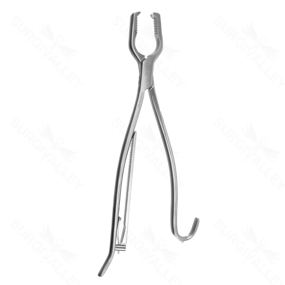 13″ Lane Bone Holding Forceps Std. ratchet