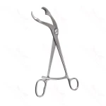 10″ Verbrugge Bone Holding Forceps Long Ratchet