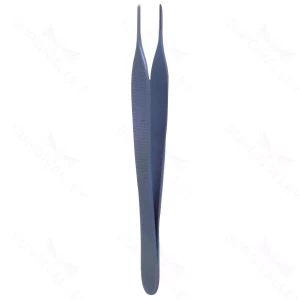 4 3/4″ Adson Dress Forceps – serr titanium – surgivalley (S01-78-00-56)