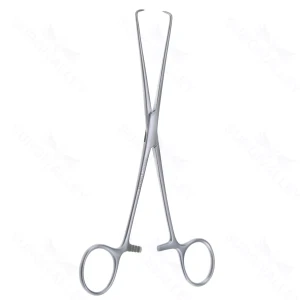 7 1/8″ Barrett Tenaculum Forceps – straight – surgivalley (S01-78-00-574)