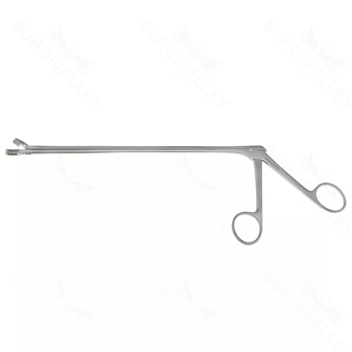 9″ Wittner Uterine Biopsy Forceps – straight jaws serr shaft