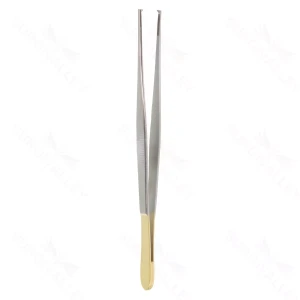 6 1/4″ Tissue Forceps – TC 1×2 teeth standard – surgivalley (S01-78-00-632)