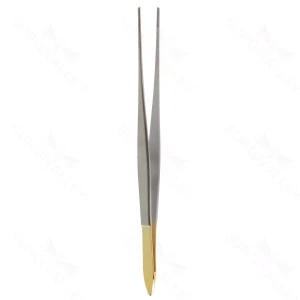 7″ Cushing Forceps – TC gutsch handle straight delicate tips – surgivalley (S01-78-00-654)