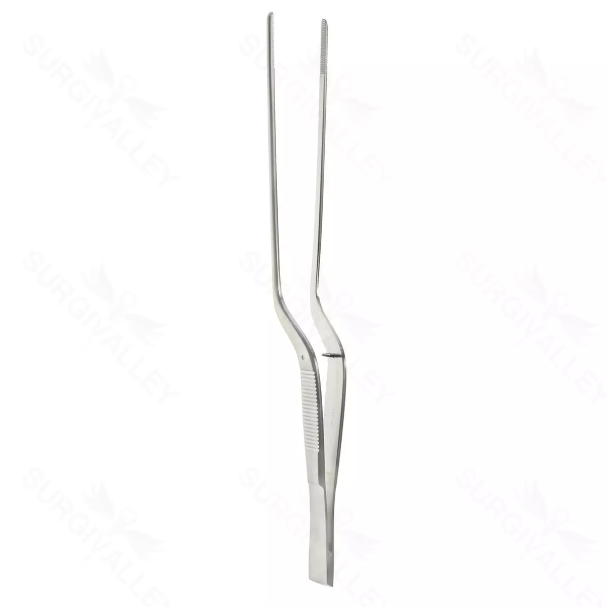 Cushing Bayonet Forceps – Serrated 7.75″