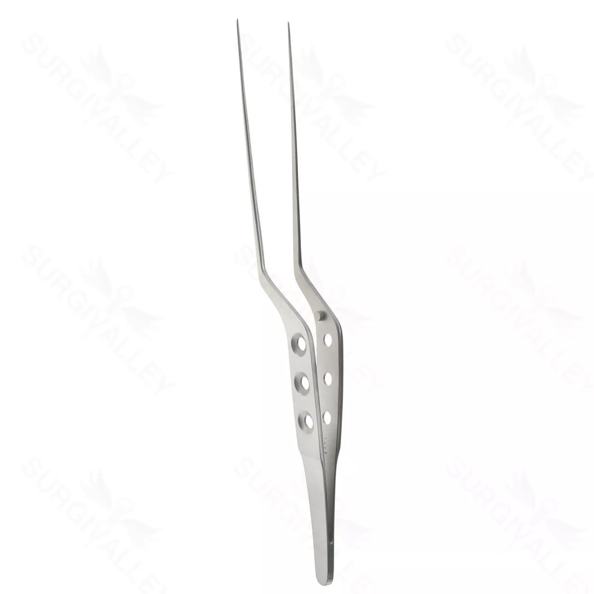 Yasargil Bayonet Forceps – 0.6mm Tips 9.5″