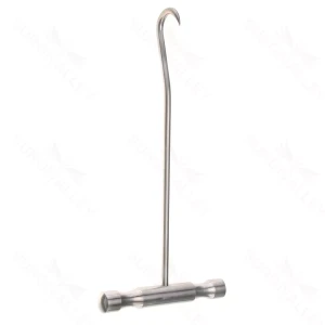 7″ Bone Hook – sharp T-Handle – surgivalley (S01-79-00-140)