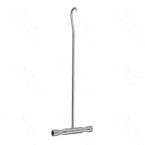 11″ Bone Hook – sharp T-Handle – surgivalley (S01-79-00-141)