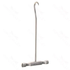 11″ Bone Hook – blunt T-Handle – surgivalley (S01-79-00-142)