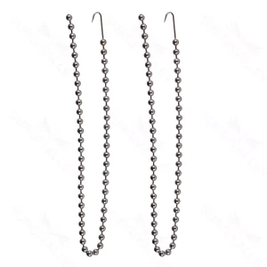 Ball Chain – 32cm long w hook – 2 Pack – surgivalley (S01-79-00-225)