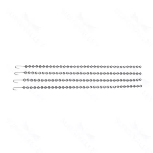 Ball Chain – 21cm long w hook – 4 Pack – surgivalley (S01-79-00-226)