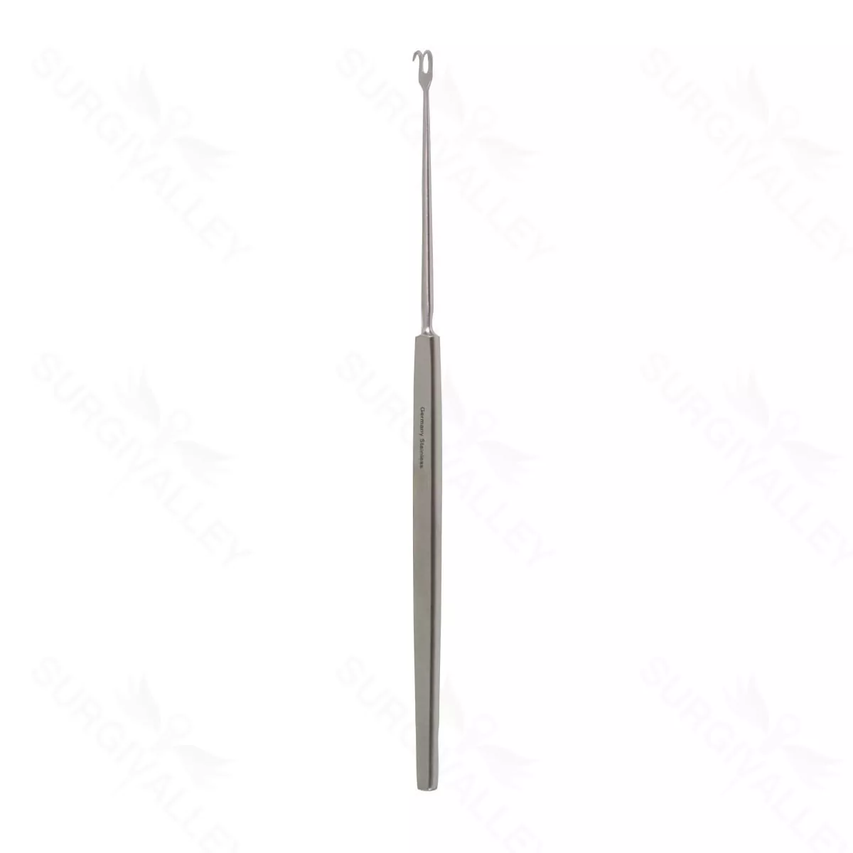 5 7/8″ Freer Hook dbl prng – 2mm sharp