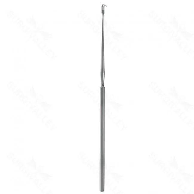 Dbl Prong Micro Hook, sharp, 2mm, 5 5/8″