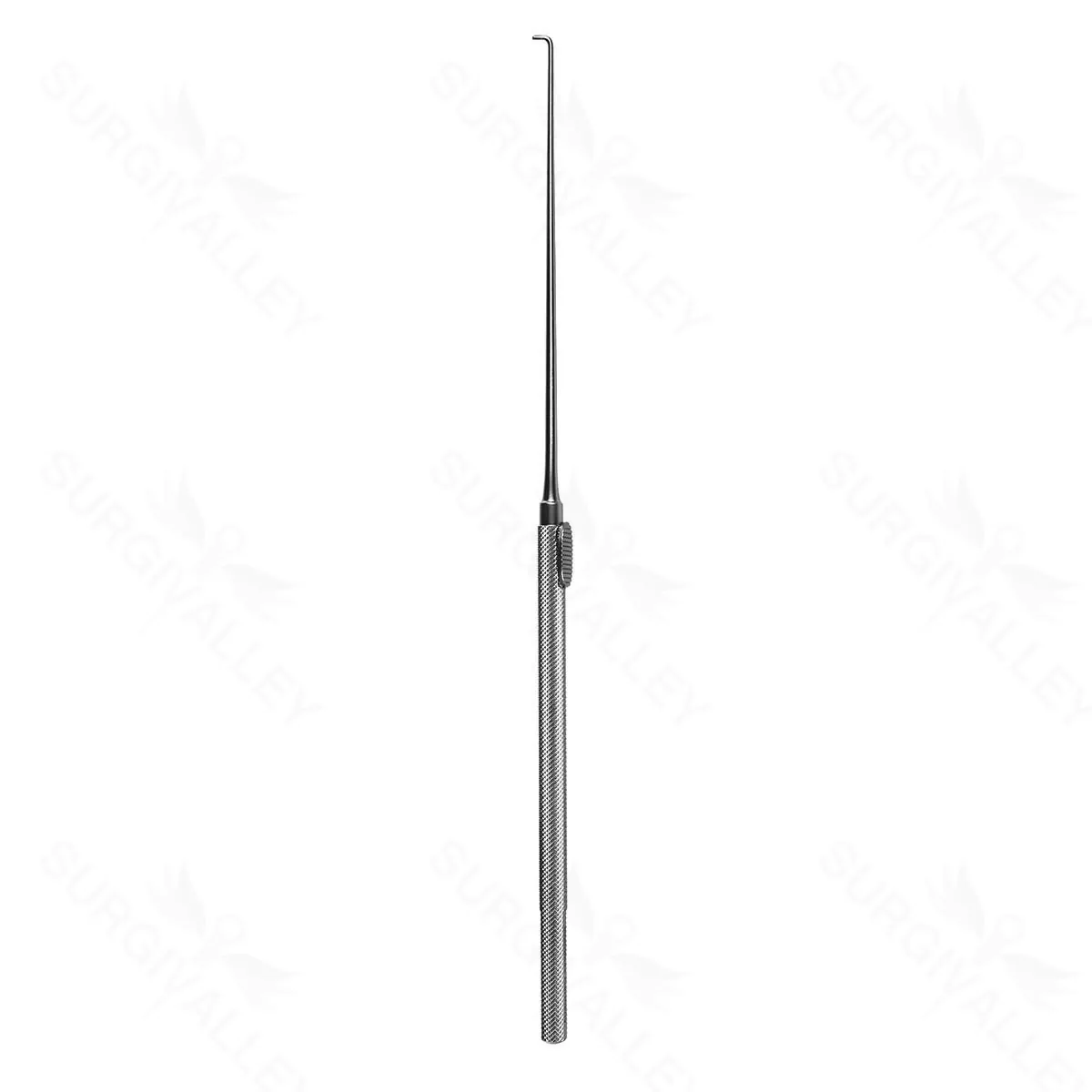 7 1/4″ Krayenbuehl Nerve Hook w/finger rest – lg blnt