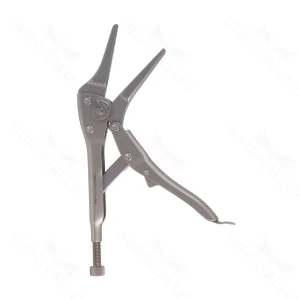 8-1/2″ Medium Needle Nose Locking Plier – Extraction Hammer Mod. – surgivalley (S01-80-00-05)