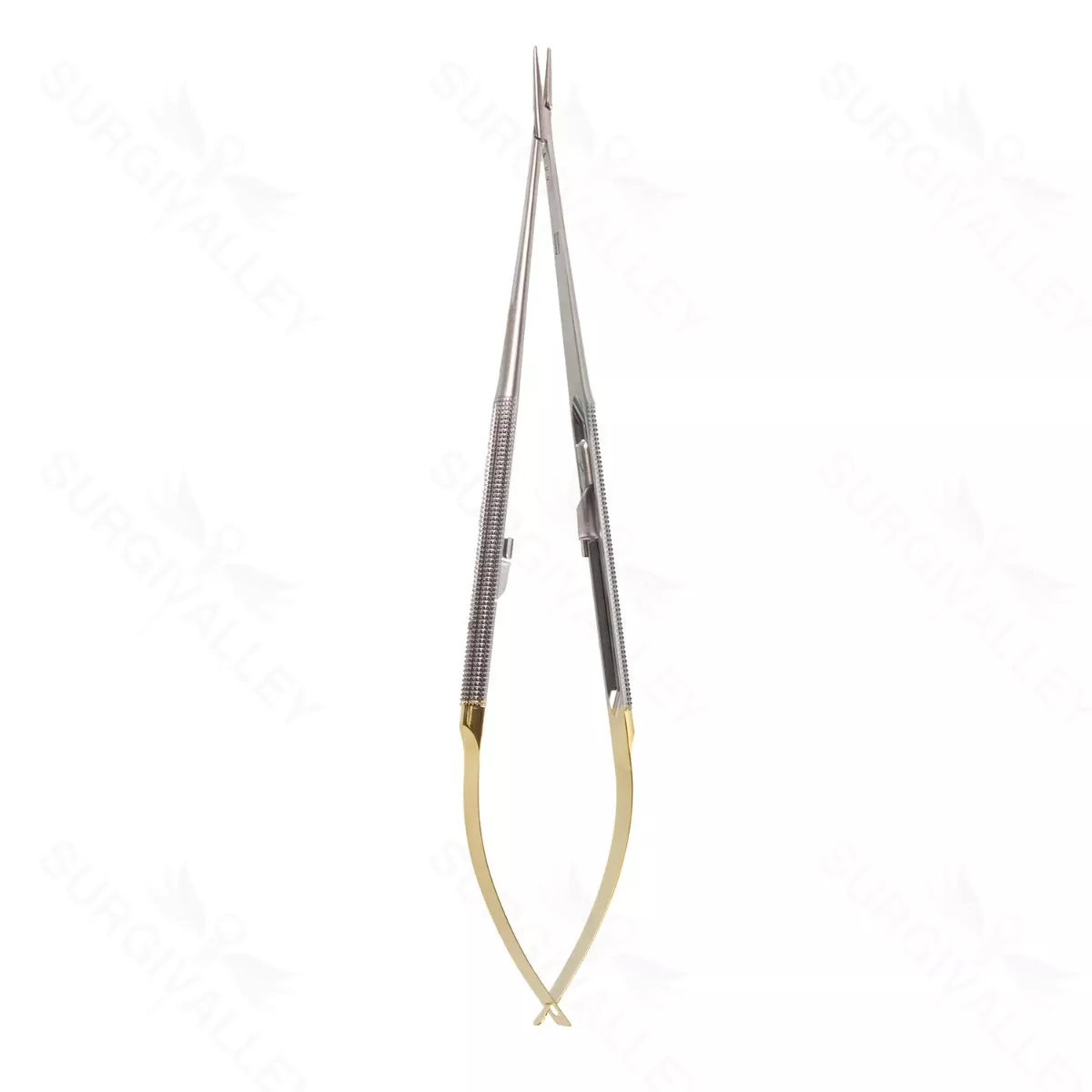 8 1/4″ Jacobson “GG” Micro Needle Holder – w/ lock
