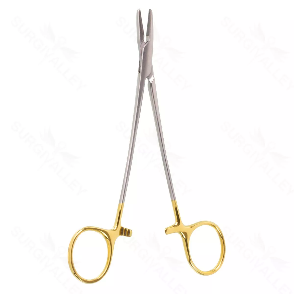 6″ Crile-wood Needle Holder – “GG” smooth