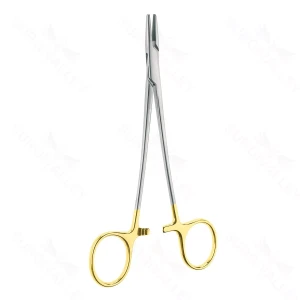 6″ Crile-wood Needle Holder – straight “GG” – surgivalley (S01-81-00-114)