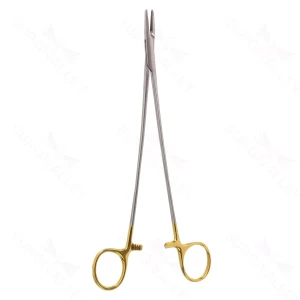 9″ Crile-wood Needle Holder – straight “GG” – surgivalley (S01-81-00-117)