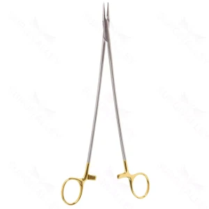 10″ Crile-wood Needle Holder – straight “GG” – surgivalley (S01-81-00-118)