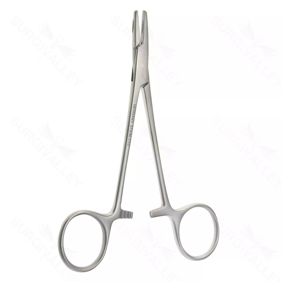 5″ Collier Needle Holder – serrated fenestrated jaw