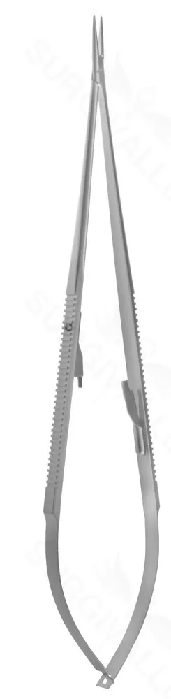8 1/2″ Jacobson Needle Holder – flat handle smooth