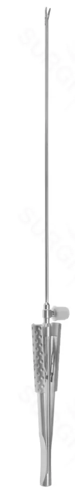 Needle Holder – Curved Mini Jaw Fine 3mm Shaft