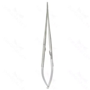 9 1/2″ FineTouch Castroviejo Micro Needle Holder – straight lock – surgivalley (S01-81-00-283)