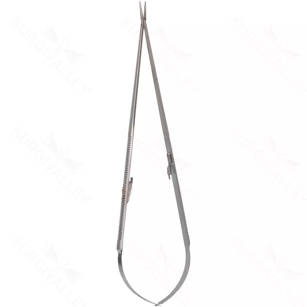 12″ FineTouch Castroviejo Needle Holder – straight lock