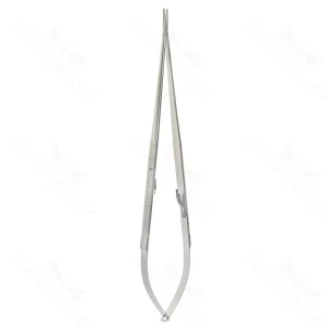 12″ FineTouch Castroviejo Needle Holder – straight no lock – surgivalley (S01-81-00-290)