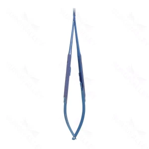 8″ Titanium FineTouch Jacobson Needle Holder – straight lock 20cm – surgivalley (S01-81-00-321)