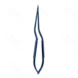 8.5″ Titanium Rhoton Micro Needle Holder – Bayonet straight – surgivalley (S01-81-00-357)