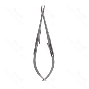 Castro Needle Holder – cvd w/ lock stndrd 142mm – surgivalley (S01-81-00-385)