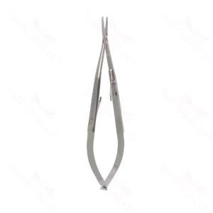 Castro Needle Holder – straight hvy w/lock – surgivalley (S01-81-00-386)