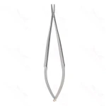 Castro Needle Holder straight – heavy 11mm jaws 5.6″ serr hndl