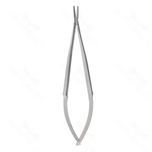 Castro Needle Holder straight – heavy 11mm jaws 5.6″ serr hndl – surgivalley (S01-81-00-387)