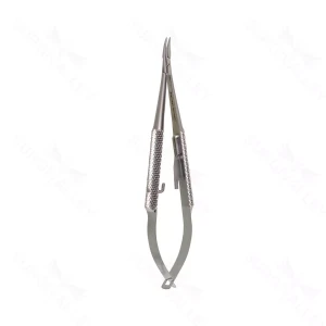 Barraquer Needle Holder – del 125mm cvd w/ lock – surgivalley (S01-81-00-401)