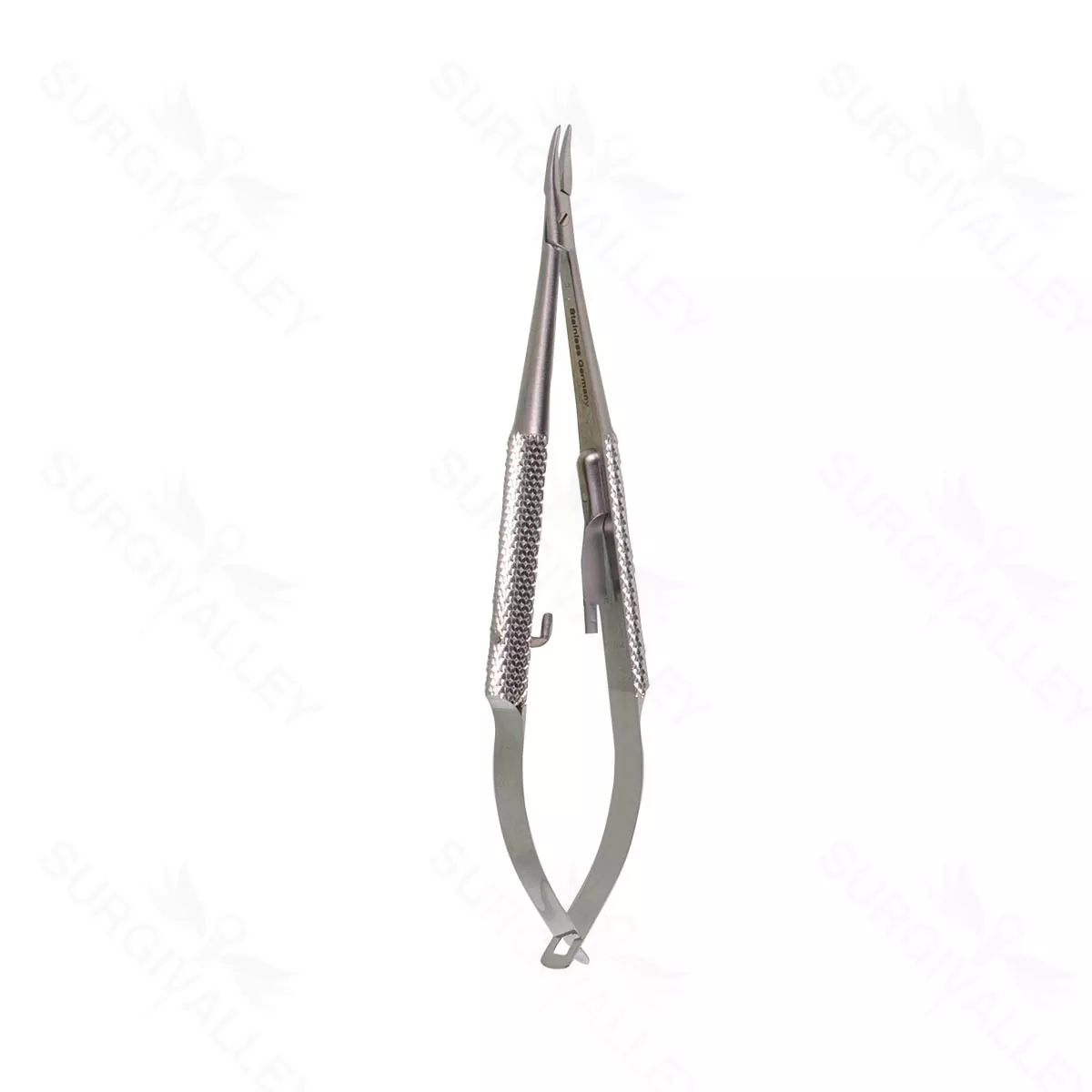 Barraquer Needle Holder – del 125mm cvd w/ lock