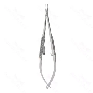 Barraquer Needle Holder – w/ lock – straight – surgivalley (S01-81-00-405)