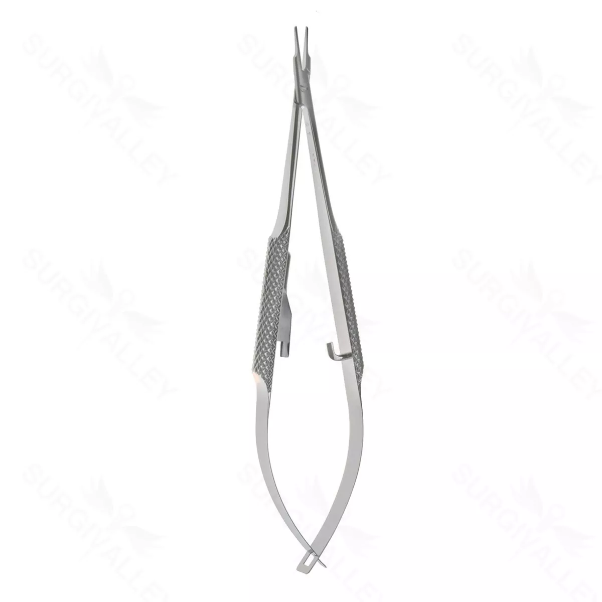 Barraquer Needle Holder – w/ lock – straight