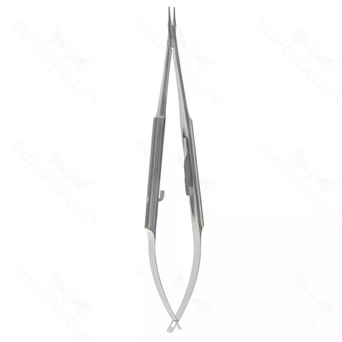 Needle Holder – x-del straight w/ lock 120mm