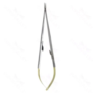 8 1/2″ Castroviejo “GG” Needle Holder – straight serr – surgivalley (S01-81-00-78)